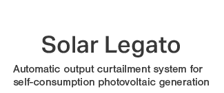 Automatic output control system for self-consumption solar power generation