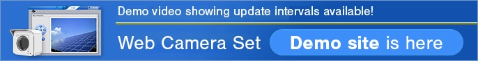 A demo video showcasing the update interval is now available! You can access the Web Camera Set demo site here.