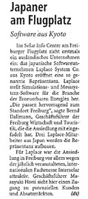 [Der Sonntag　May 9 2004］